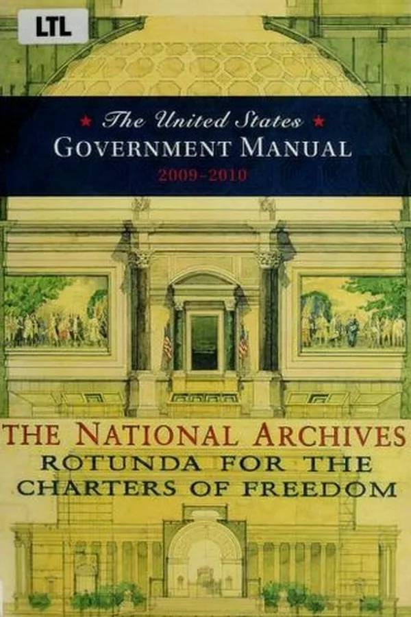 Capa de The United States government manual 2009/2010
