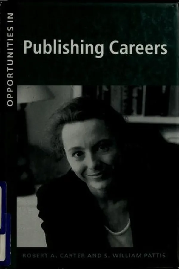 Capa de Opportunities in publishing careers