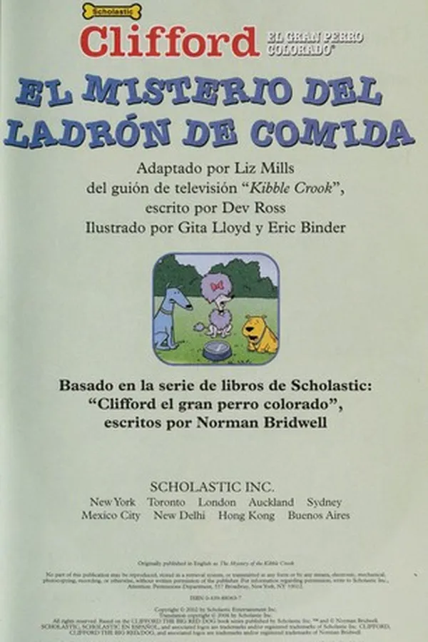 Capa de El misterio del ladron de comida