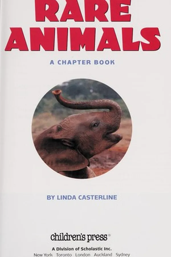 Capa de Rare animals