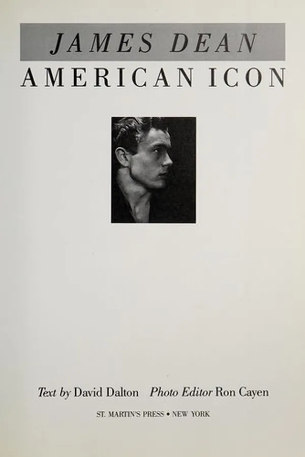 Capa de James Dean, American icon