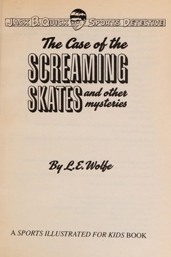 Capa de The case of the screaming skates and other mysteries