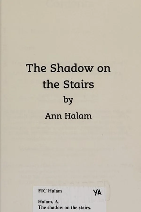 Capa de The shadow on the stairs