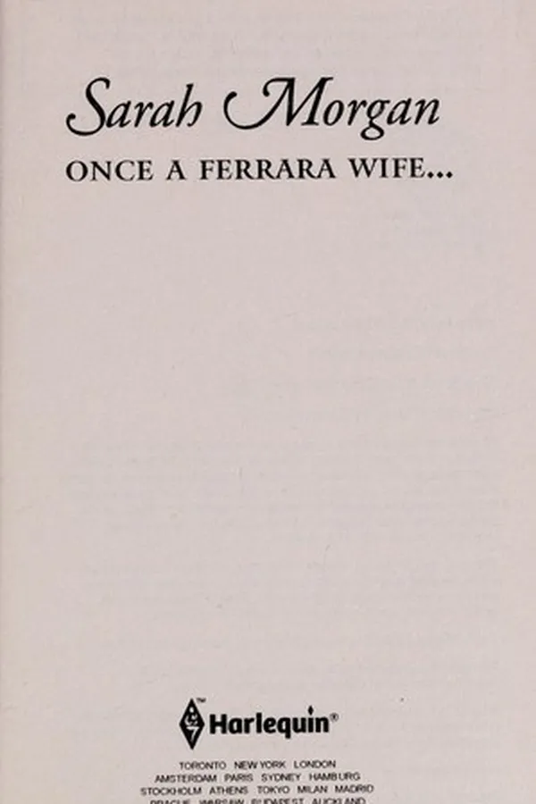 Capa de Once a Ferrara Wife...