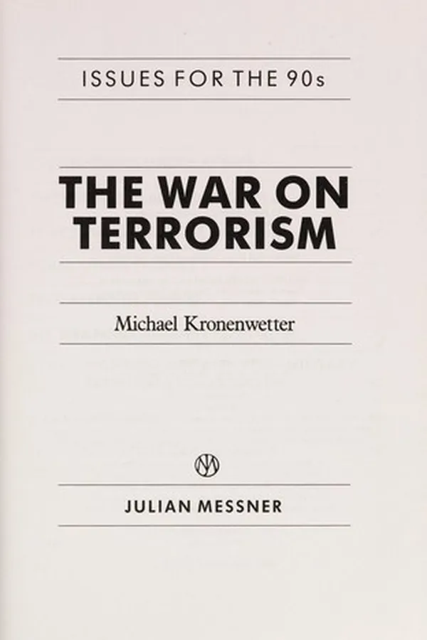 Capa de The war on terrorism