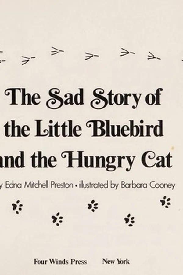 Capa de The sad story of the little bluebird and the hungry cat