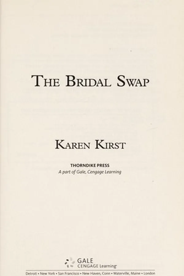 Capa de The Bridal Swap