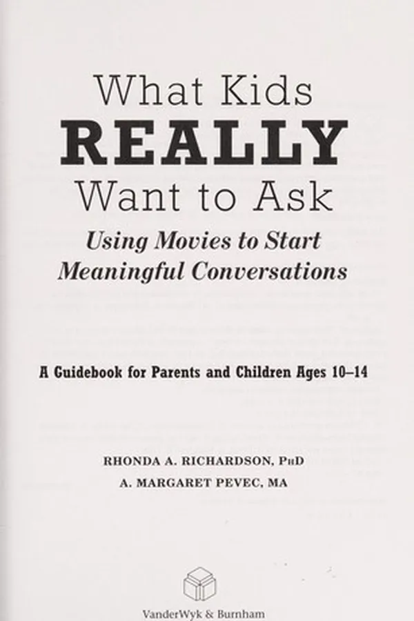 Capa de What kids really want to ask