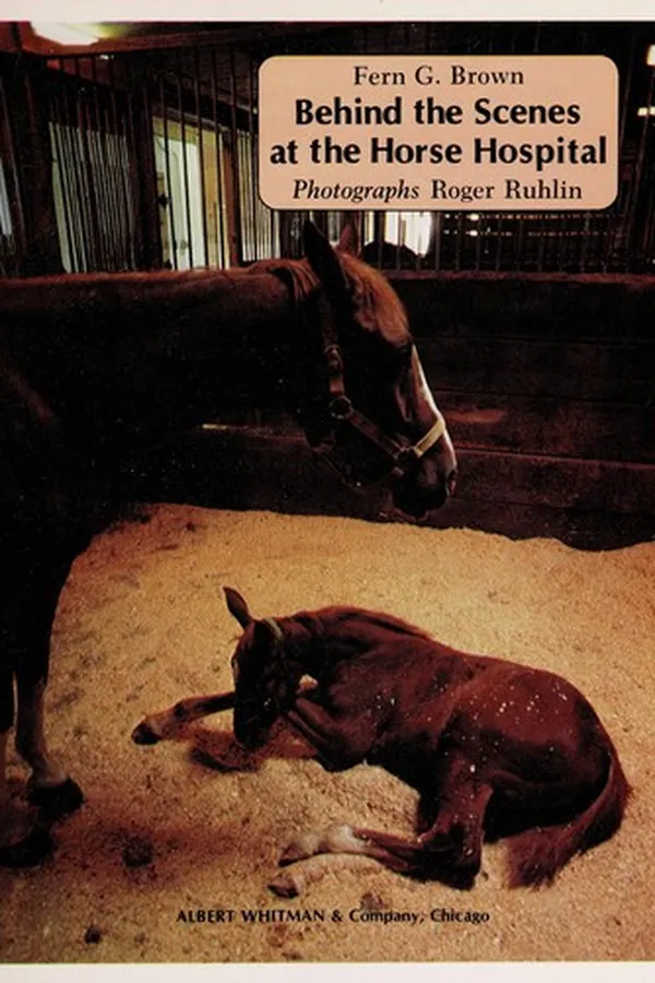 Capa de Behind the scenes at the horse hospital