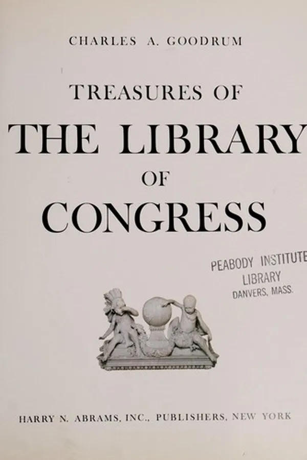 Capa de Treasures of the Library of Congress