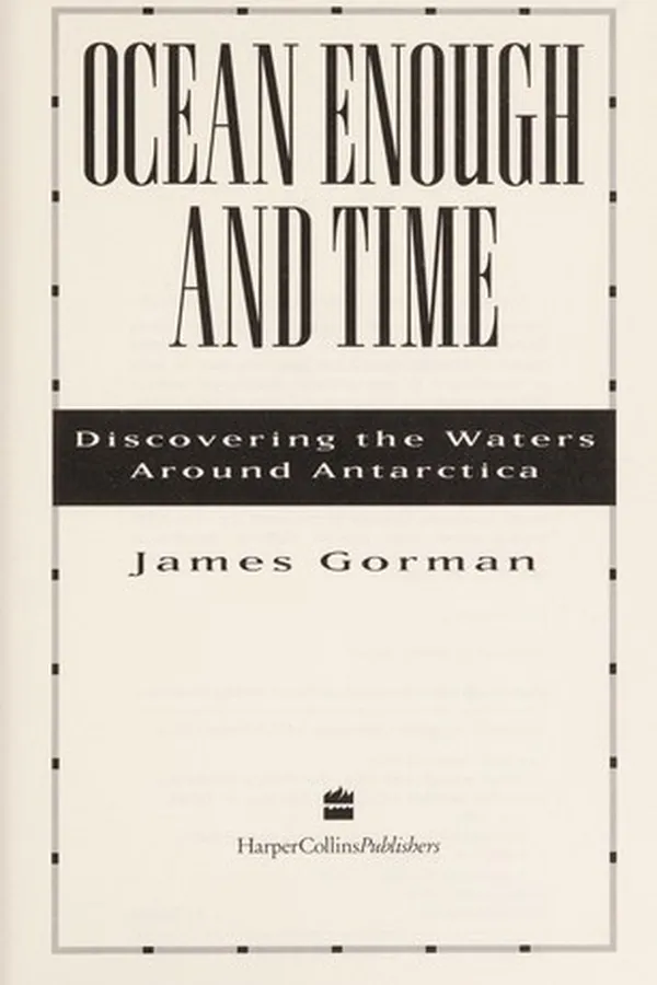 Capa de Ocean enough and time