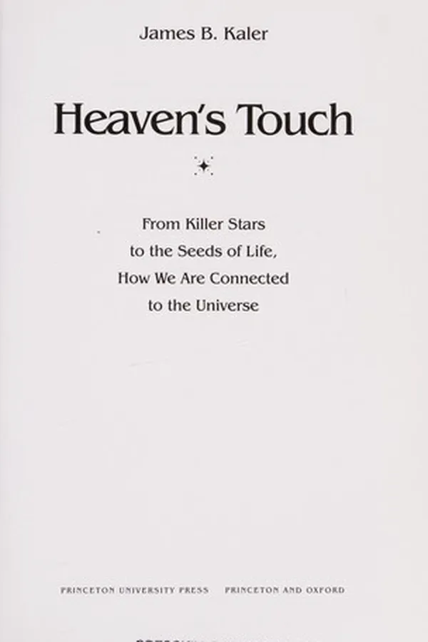 Capa de Heaven's touch