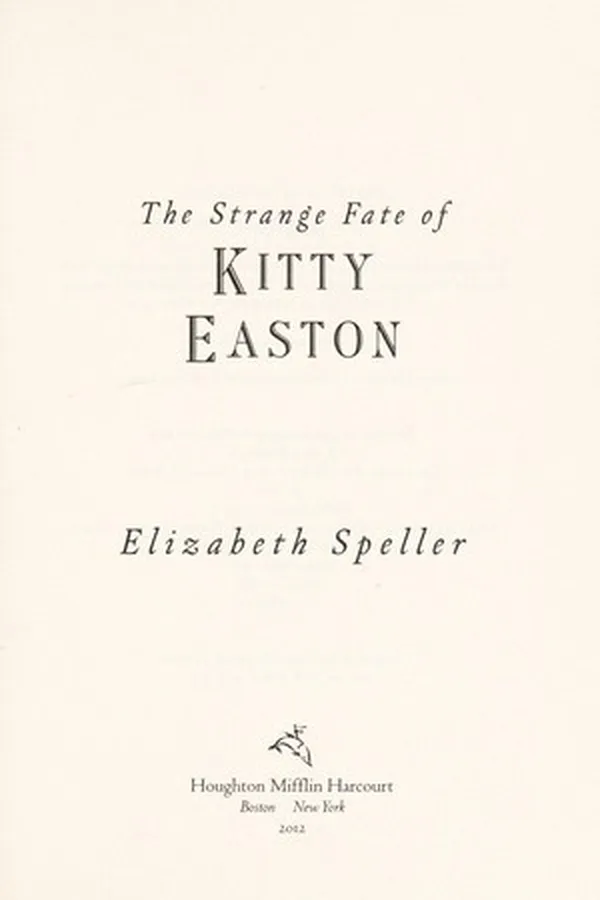 Capa de The strange fate of Kitty Easton