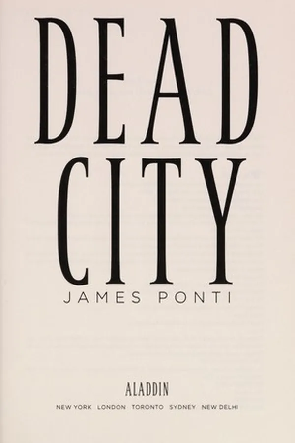 Capa de Dead City