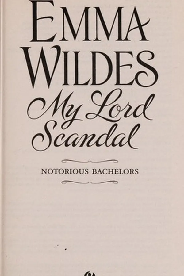Capa de My Lord Scandal