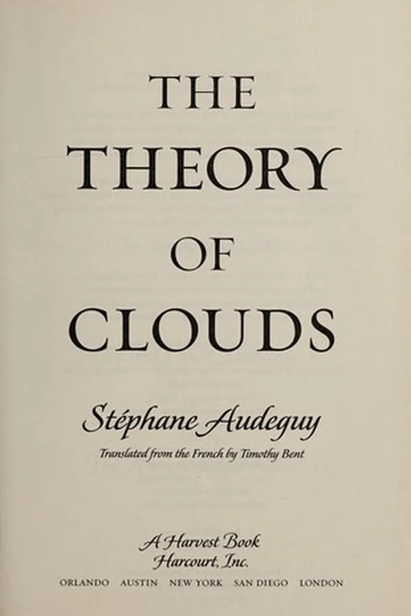 Capa de The theory of clouds