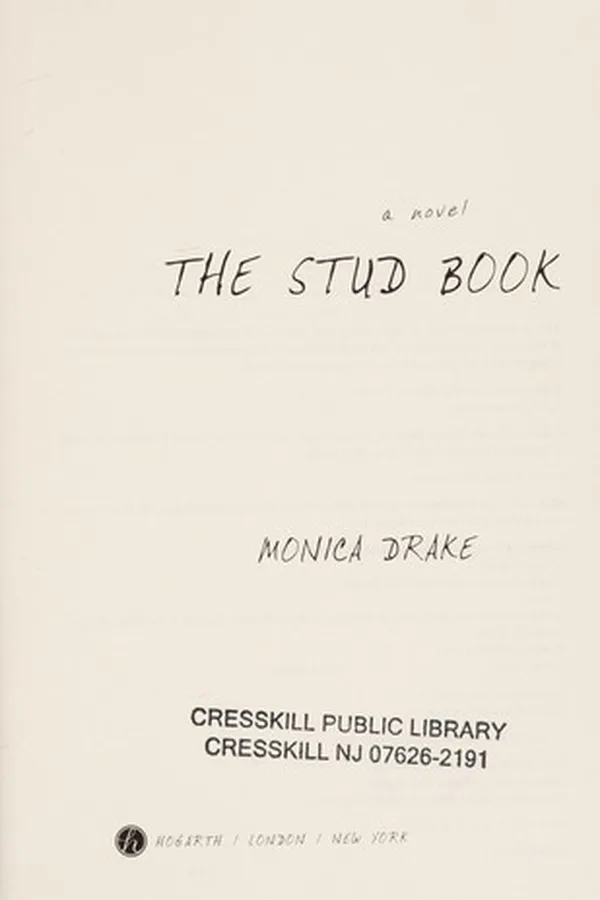 Capa de The stud book