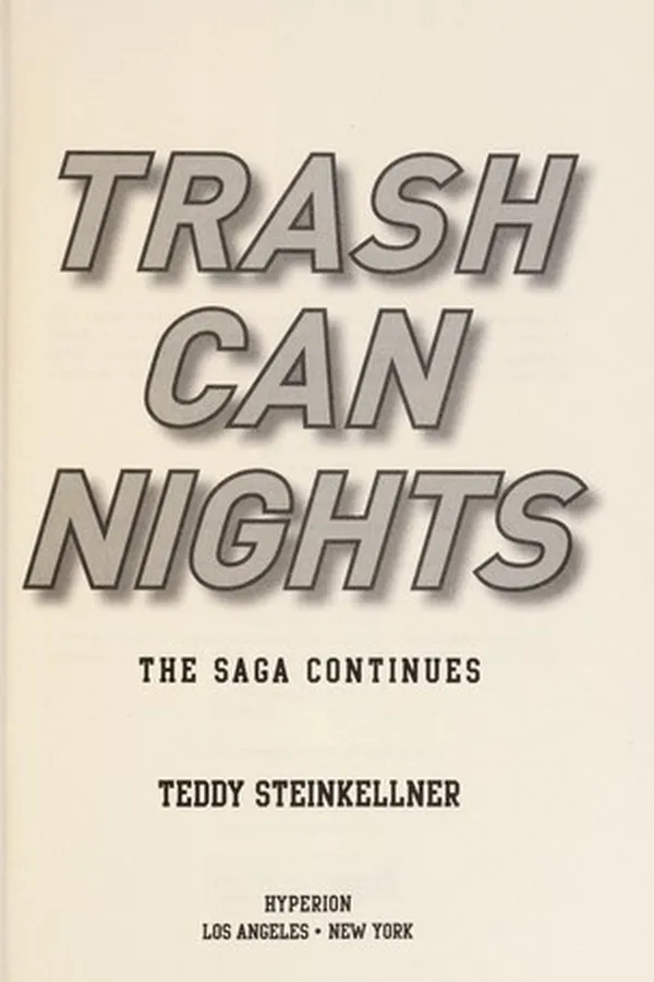 Capa de Trash can nights