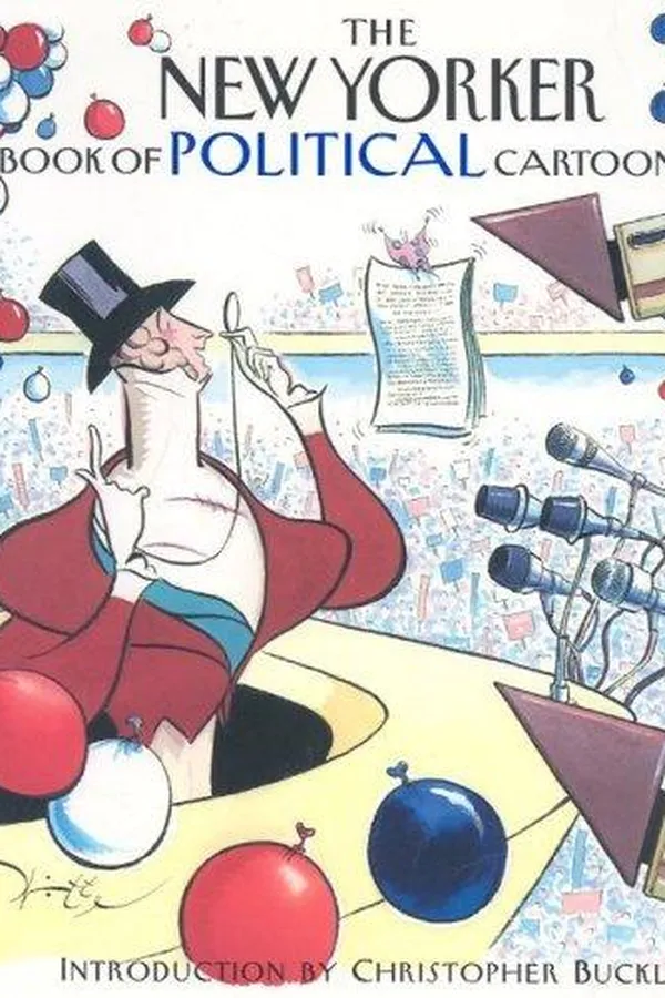 Capa de The New Yorker book of political cartoons