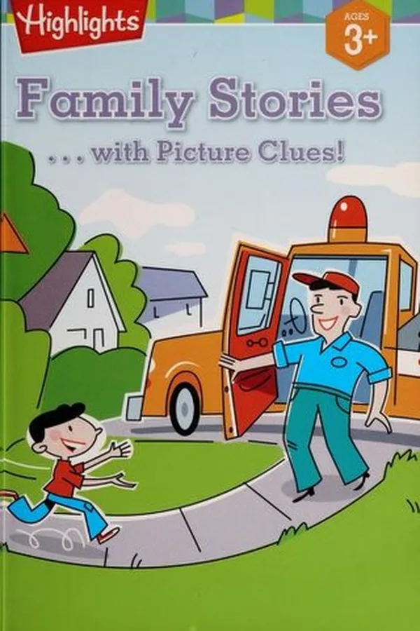 Capa de Family stories-- with picture clues!