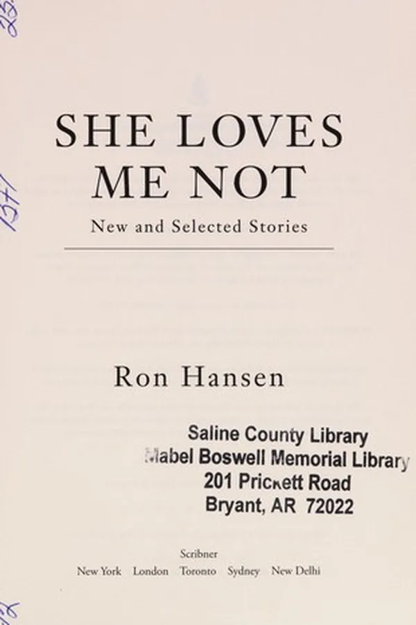 Capa de She loves me not