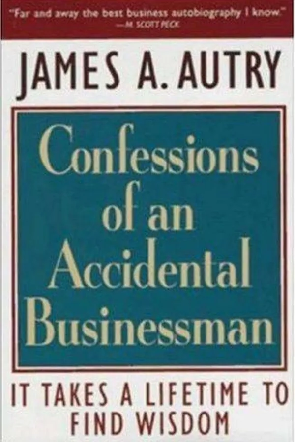 Capa de Confessions of an accidental businessman