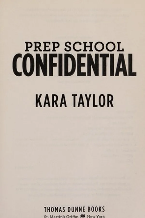Capa de Prep school confidential