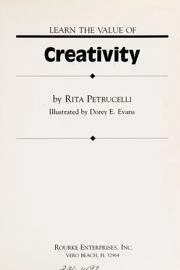 Capa de Learn the value of creativity