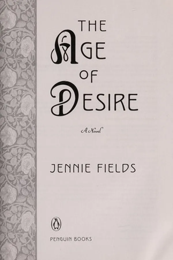Capa de The age of desire