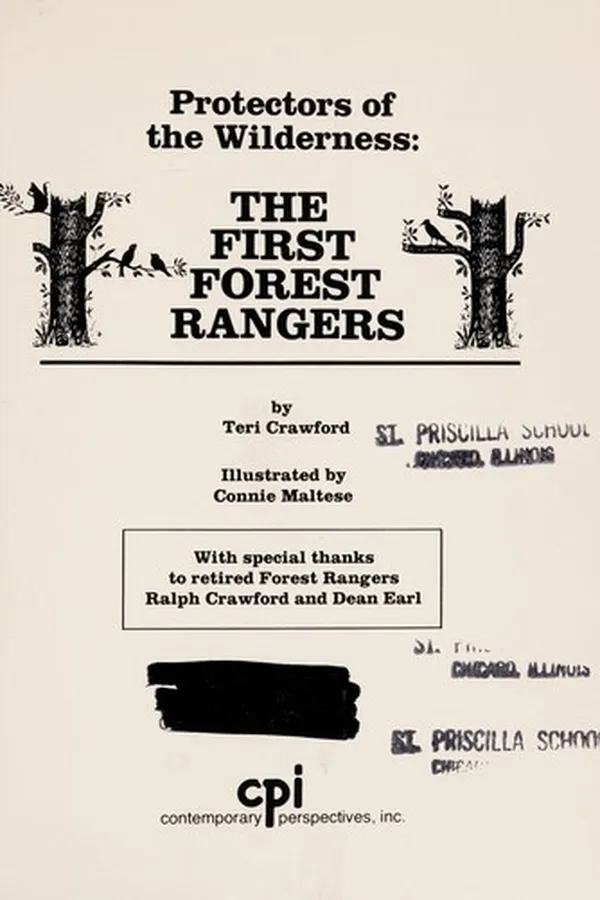 Capa de The first forest rangers, protectors of the wilderness