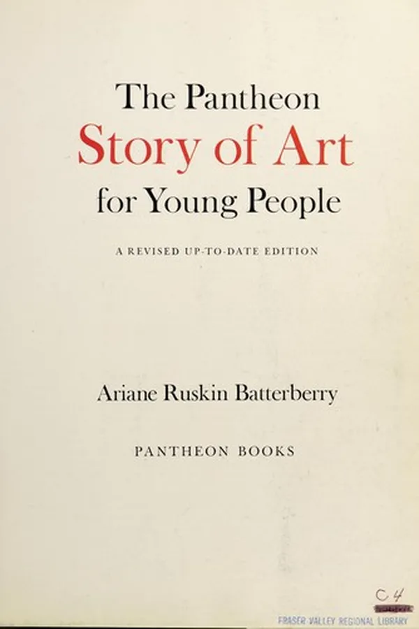 Capa de The Pantheon story of art for young people