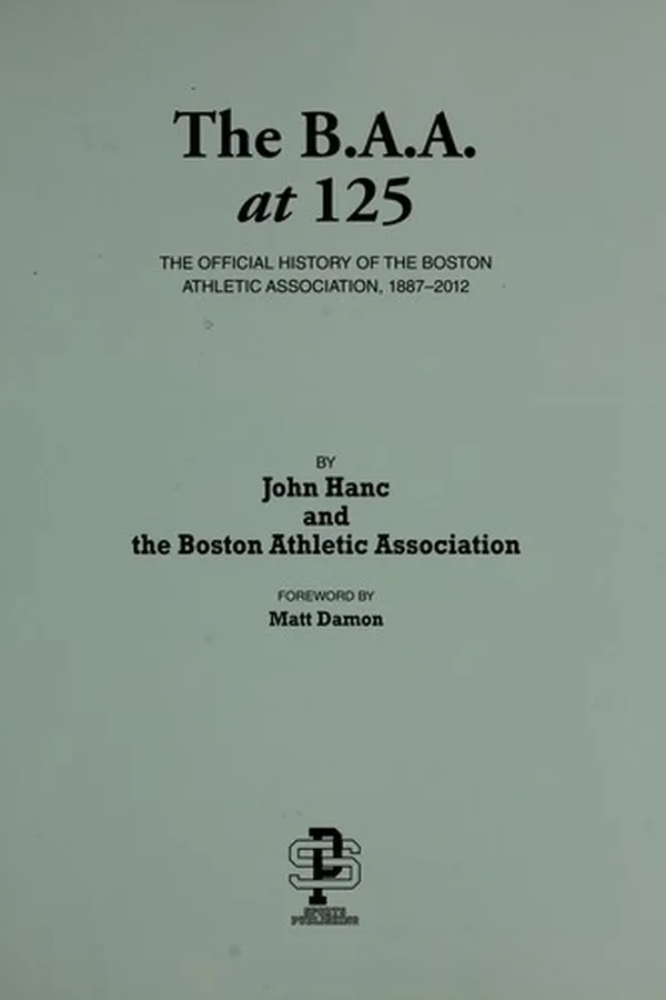 Capa de The B.A.A. at 125