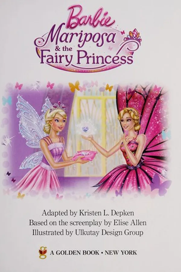 Capa de Barbie Mariposa & the fairy princess