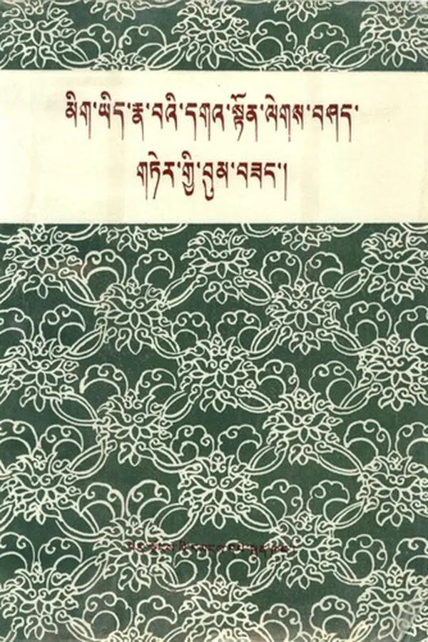 Capa de Mig yid rna baʼi dgaʼ ston legs bśad gter gyi bum bzaṅ
