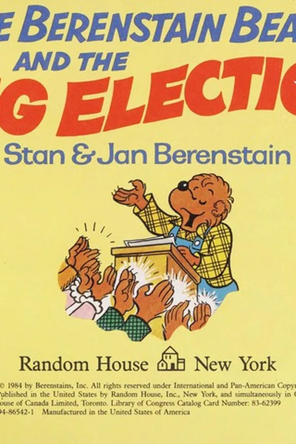 Capa de The Berenstain Bears and the big election