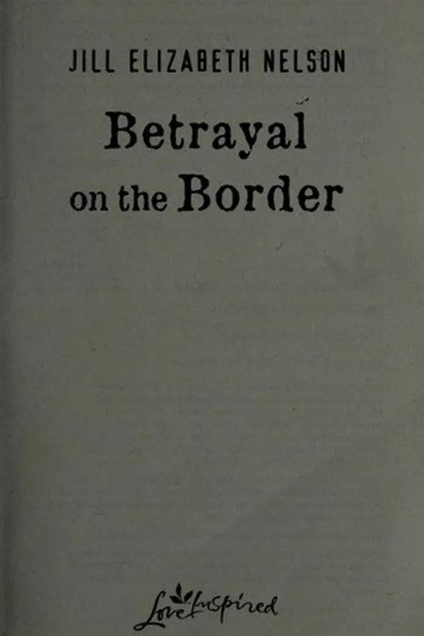 Capa de Betrayal on the border