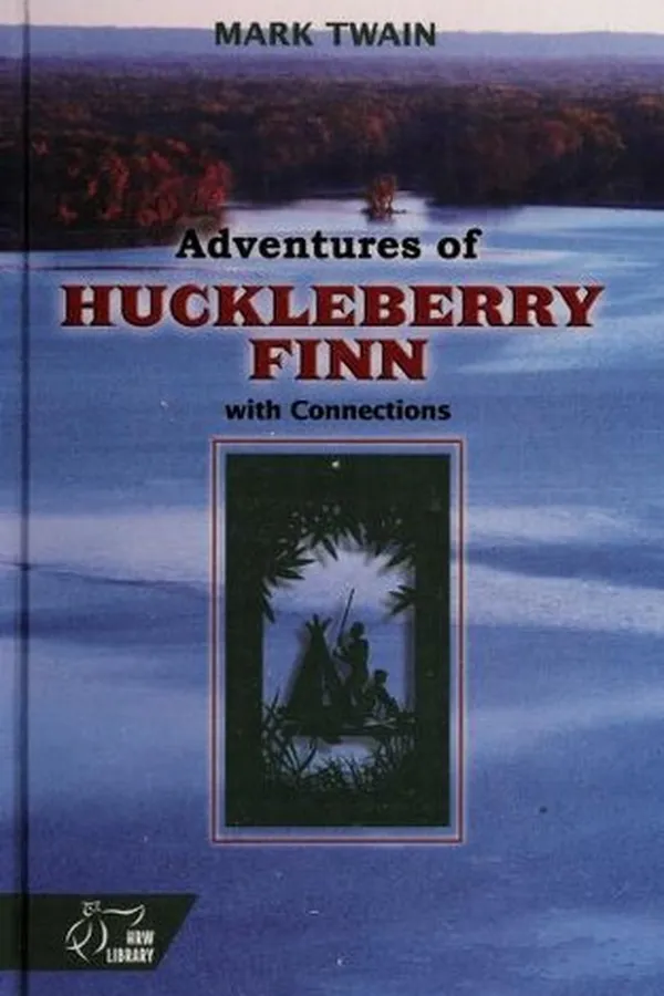 Capa de Adventures of Huckleberry Finn with Connections