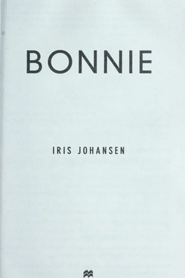 Capa de Bonnie