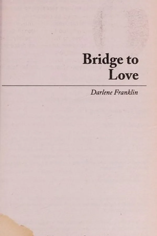 Capa de Bridge to love