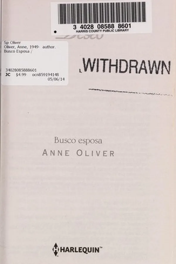 Capa de Busco Esposa
