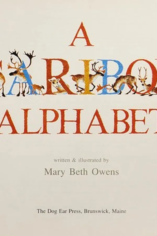 Capa de A caribou alphabet