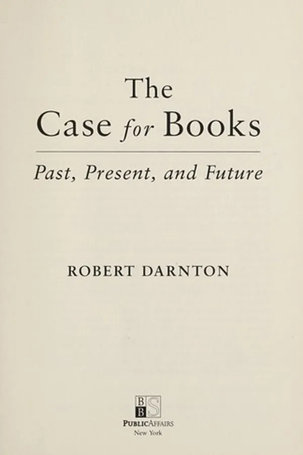 Capa de The case for books
