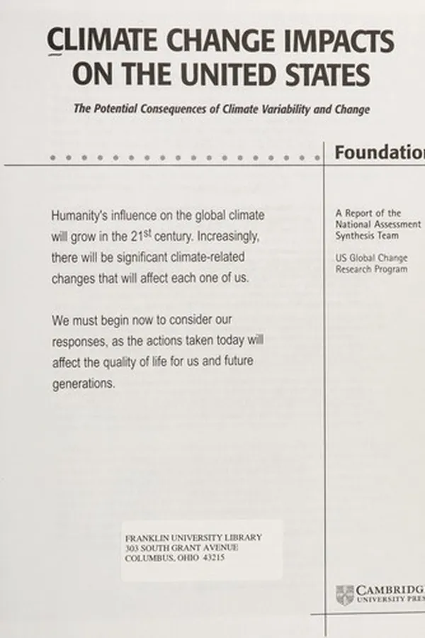 Capa de Climate change impacts on the United States