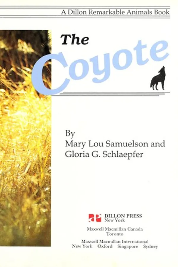 Capa de The coyote