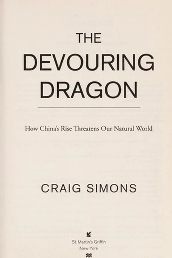 Cover of The devouring dragon