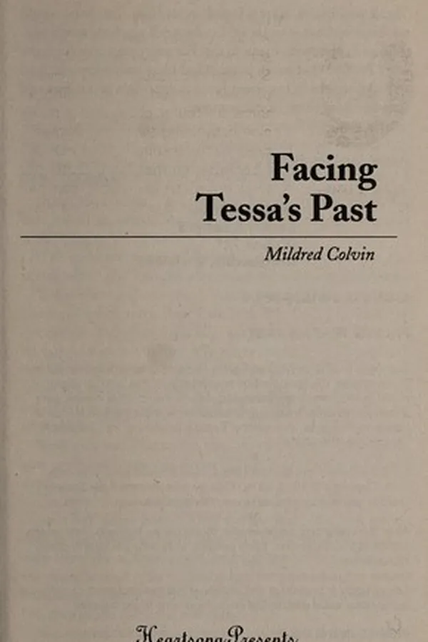 Cover of Facing Tessa's past