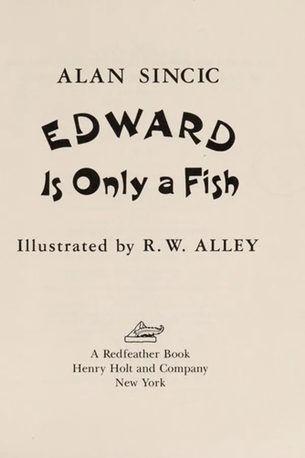 Capa de Edward is only a fish