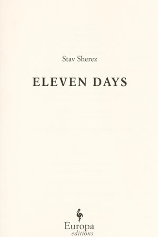 Capa de Eleven days