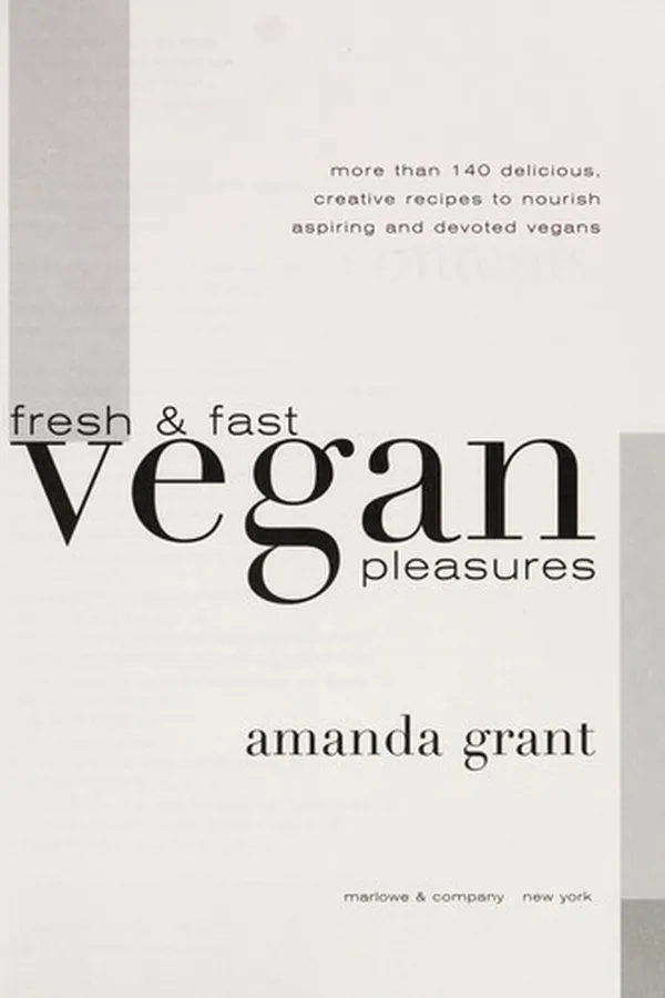 Capa de Fresh and fast vegan