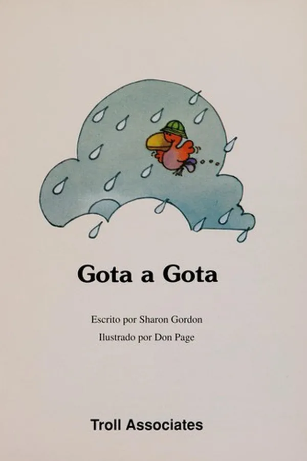 Capa de Gota a Gota (Un Libro Gigante Primero De Lectura)